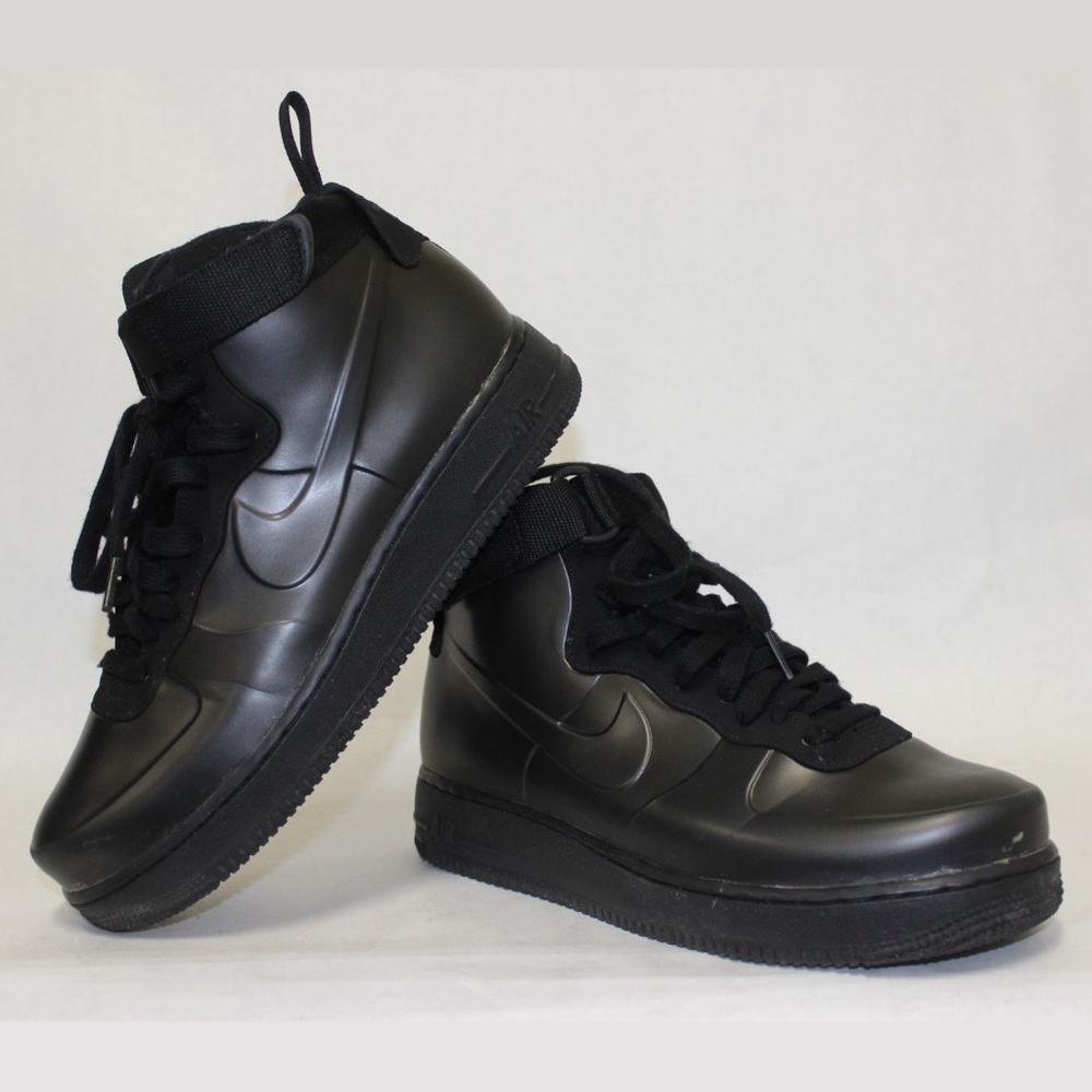 Nike Air Force 1 Foamposite Cup Triple Black - 8